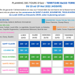 TERRITOIRE BASSE-TERRE : TOURS D’EAU SOLIDAIRES DU 23 AU 29 MAI 2022 (MODIFIÉ)
