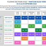 TERRITOIRE BASSE-TERRE : TOURS D’EAU SOLIDAIRES DU 12 AU 18 SEPTEMBRE 2022