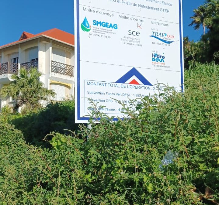 Vieux-Fort : Création d’un réseau d’assainissement et d’une station d’épuration de filtres plantés de végétaux