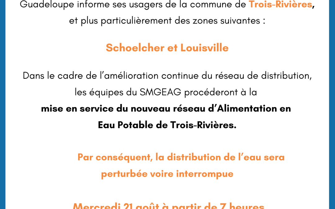 Communiqué : Trois-Rivières