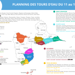 Tours d’eau du 11 au 17 août 2025
