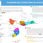 Tours d’eau du 25 au 31 août 2025