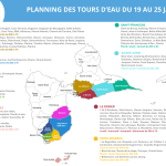 Planning des tours d&rsquo;eau du 19 au 25 janvier 2026