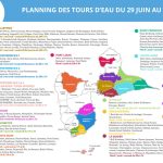 Planning des tours d&rsquo;eau du 29 juin au 5 juillet 2026