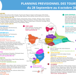 Planning des tours d&rsquo;eau du 28/09 au 04/10/2026